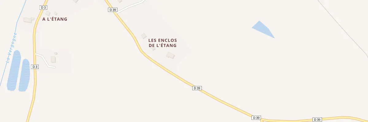 Plan du 23 Rte de Limoges à Cieux