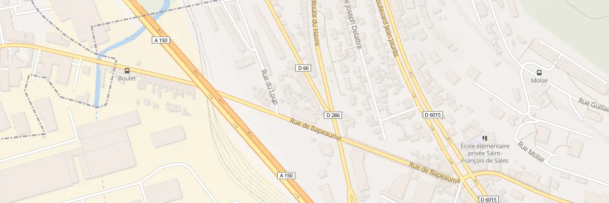 Plan du 5 Rue Charles Besselievre à Rouen