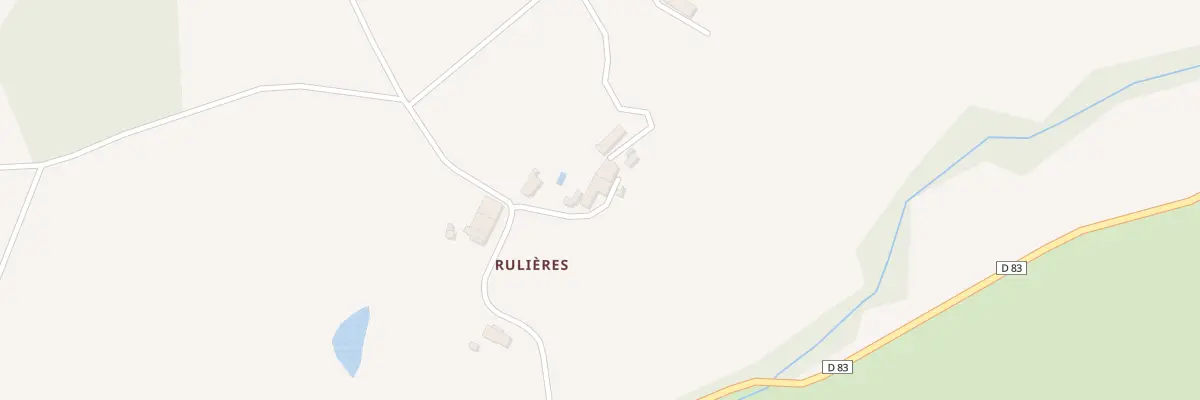 Plan du 5 Ruliere à Blond