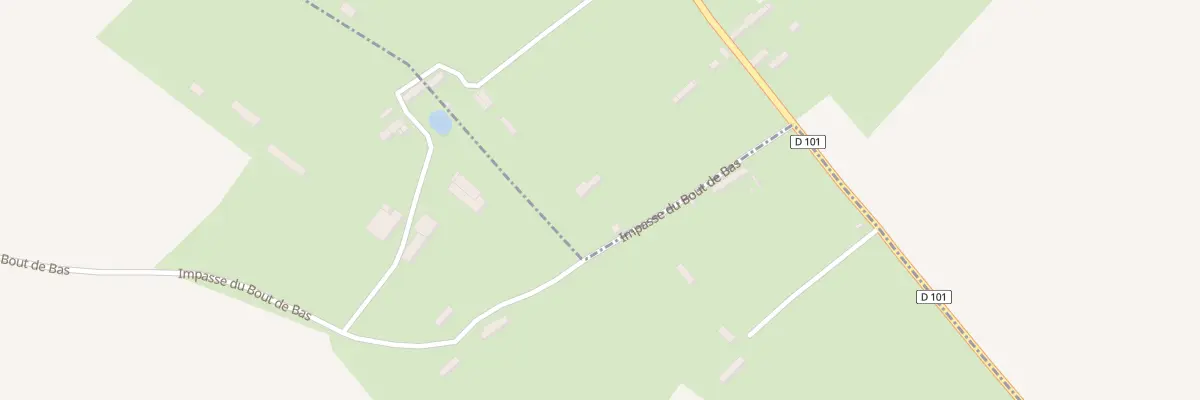 Plan du 5050 Bout de Bas à Saint-Maclou-de-Folleville