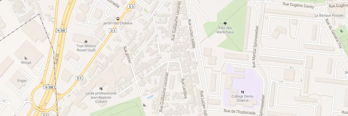 Plan du 3 Rue Lenotre au Petit-Quevilly