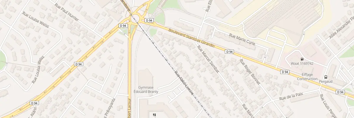 Plan du 13 Rue Abbé Lemire au Petit-Quevilly
