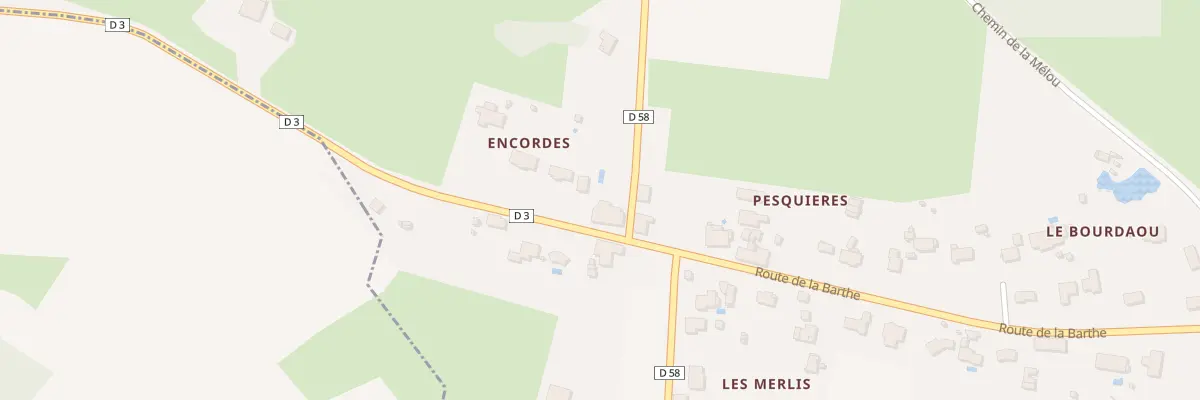 Plan du 10 Rte de l’Isle en Dodon à Plagnole