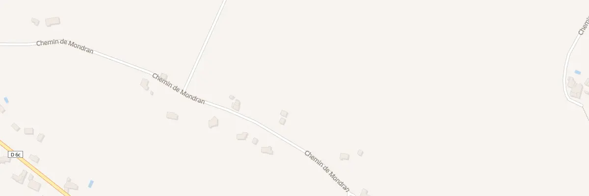 Plan du 474 Che de Mondran au Fousseret