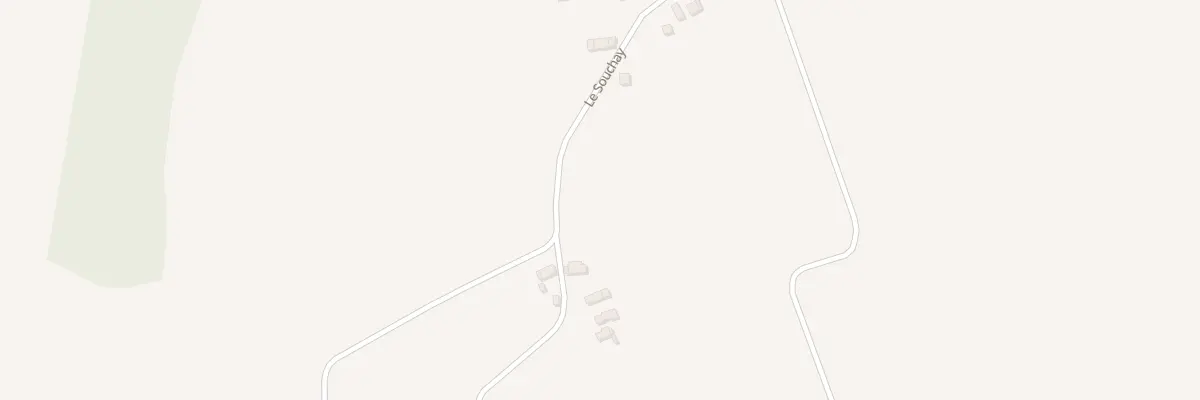 Plan du 1 Le Souchay à La Fontenelle