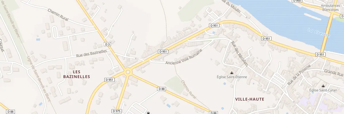Plan du 35 Rue de Poitiers au Blanc