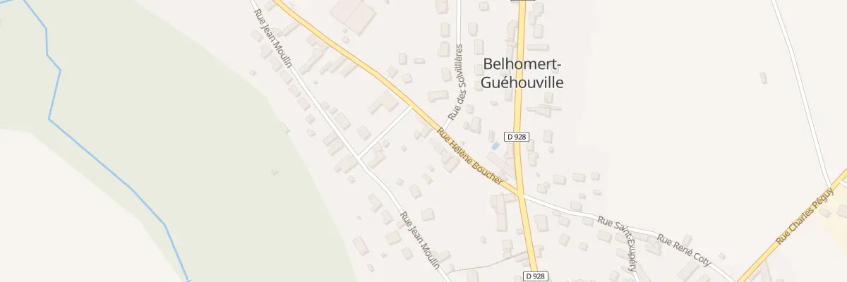 Plan du 9 Rue Helene Boucher à Belhomert-Guéhouville