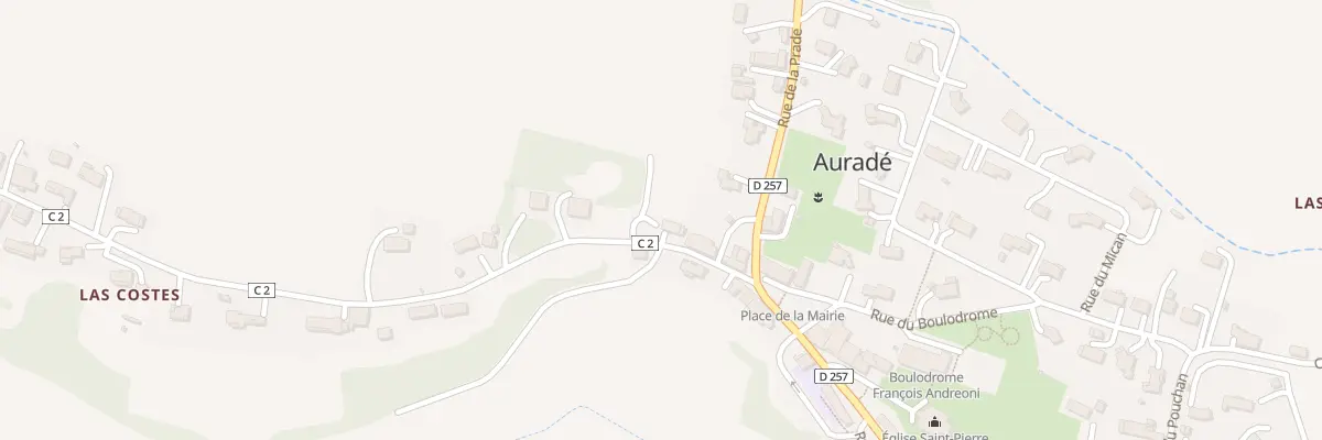 Plan du 80 Rue du Crabet à Auradé