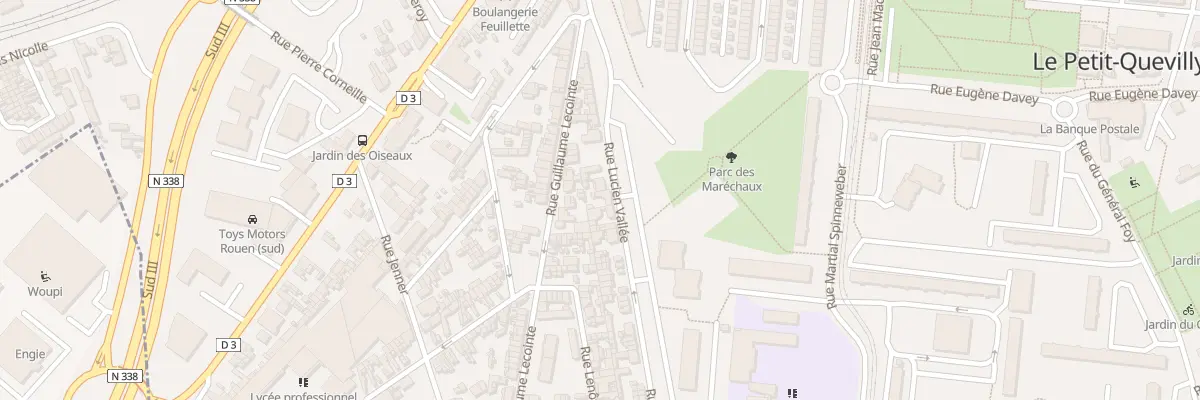 Plan du 26 Rue Lucien Vallee au Petit-Quevilly