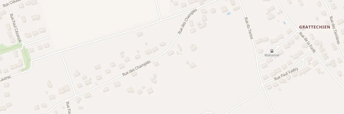 Plan du 353 Rue des Champlés à Vendôme