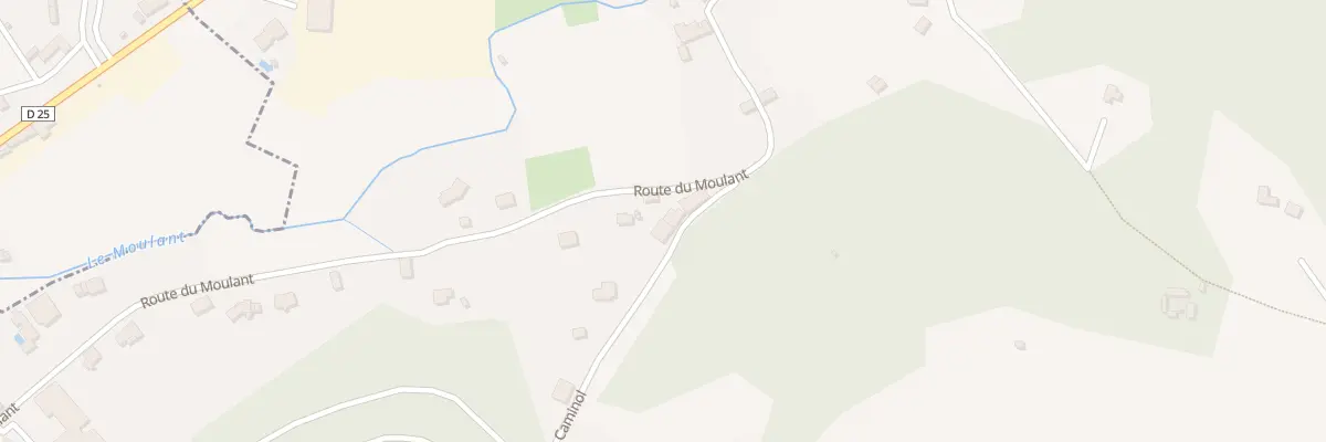 Plan du 630 Rte du Moulant à Castels et Bézenac