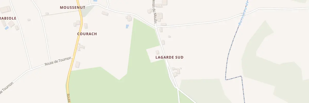 Plan du 358 Rte de Lagarde à Masquières
