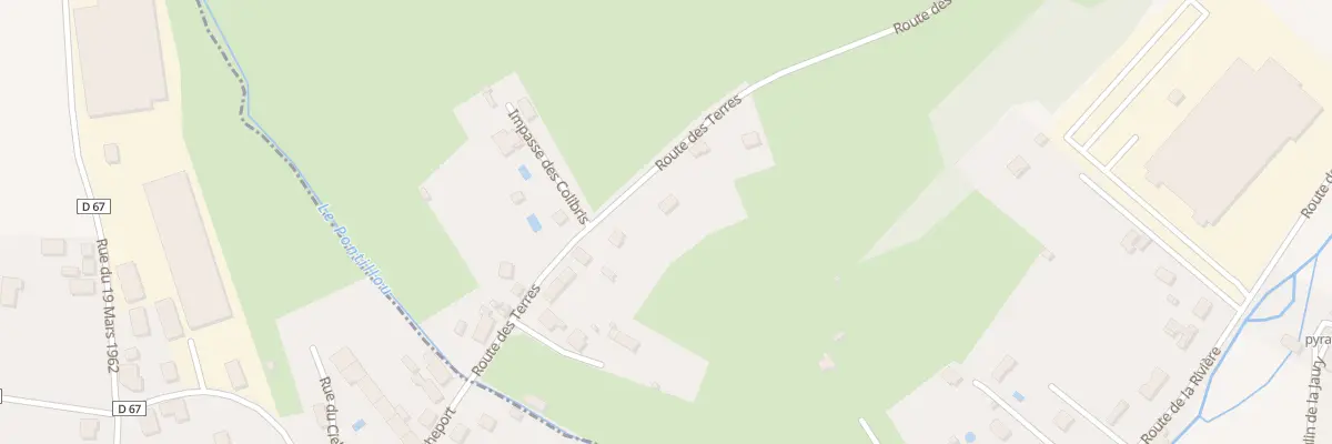Plan du 200 Rte des Terres à Saint-Médard-d’Excideuil
