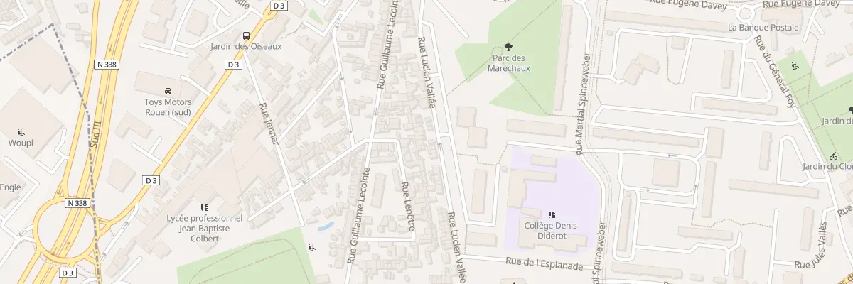 Plan du 52B Rue Lucien Vallee au Petit-Quevilly