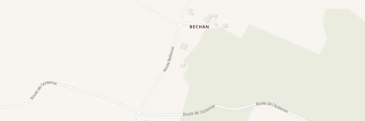 Plan du 5040 Bechan à Vigueron