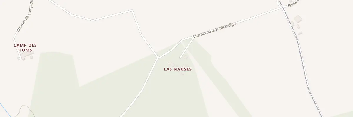 Plan du 20 Lasnozes à Courbiac