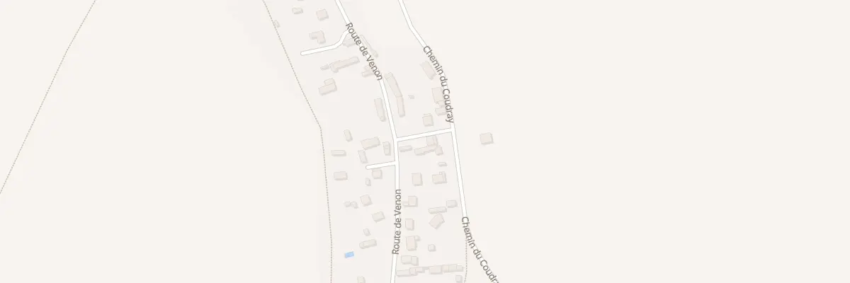Plan du 28B Rte de Venon à Surtauville