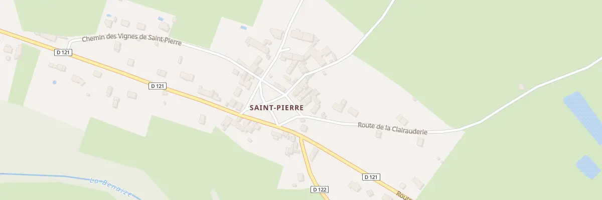 Plan du 51 Saint Pierre à La Trimouille
