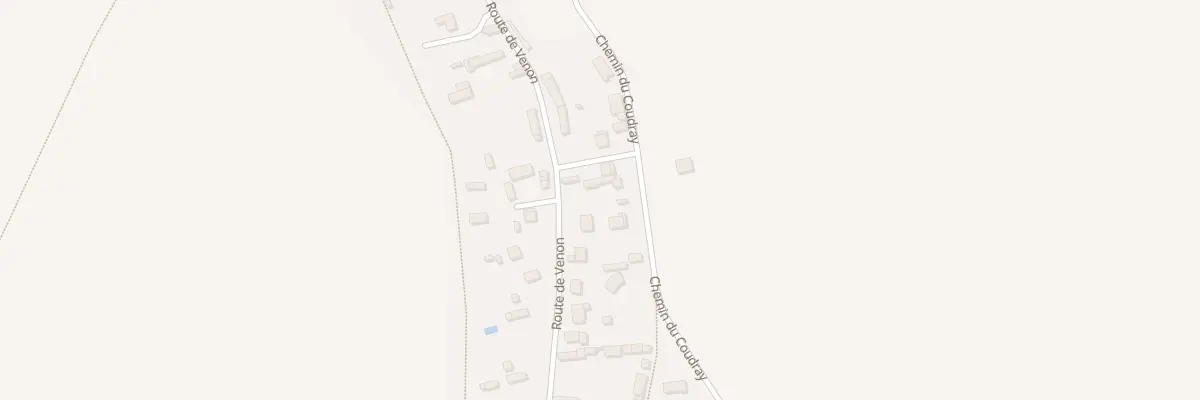 Plan du 30 Rte de Venon à Surtauville