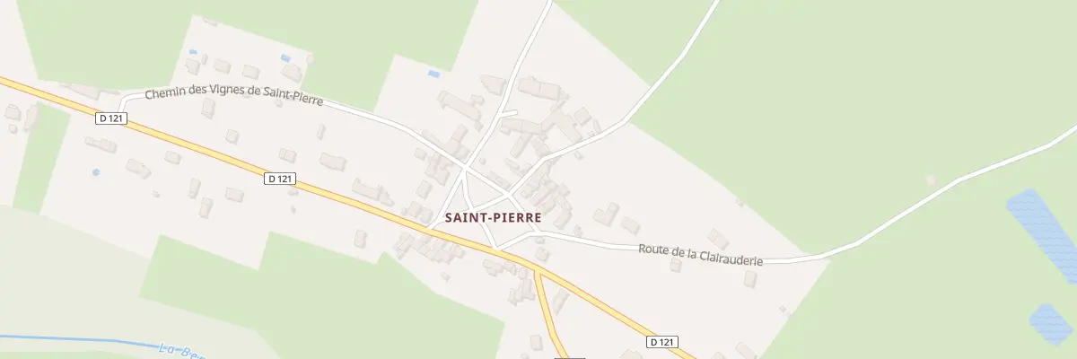 Plan du 47A Saint Pierre à La Trimouille
