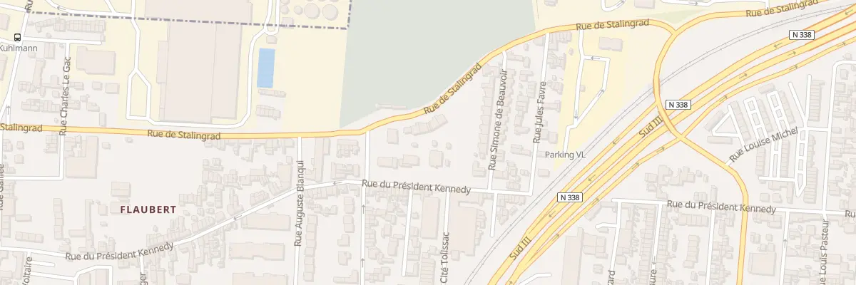 Plan du 119 Rue du President Kennedy au Petit-Quevilly