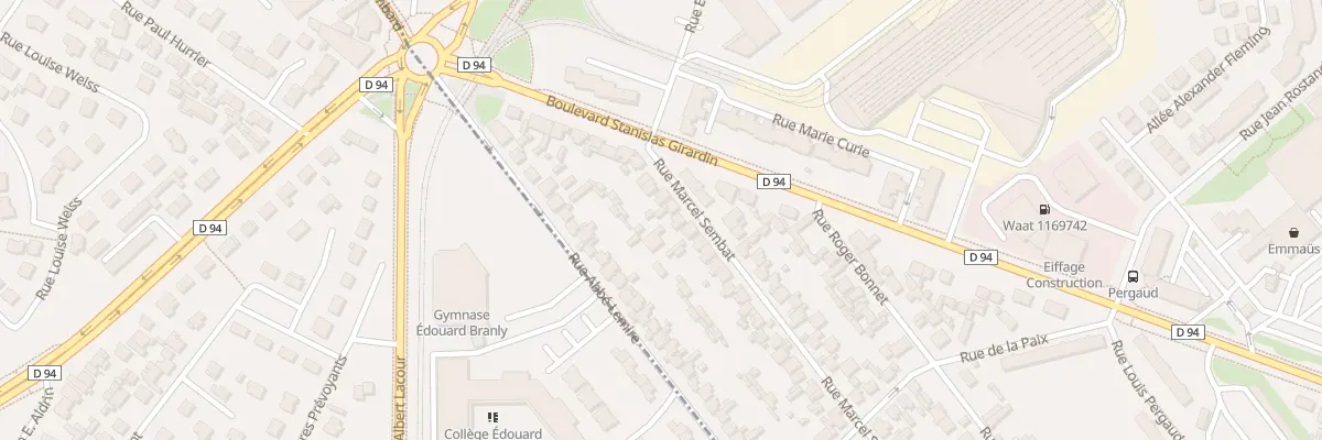 Plan du 10 Rue Marcel Sembat au Petit-Quevilly