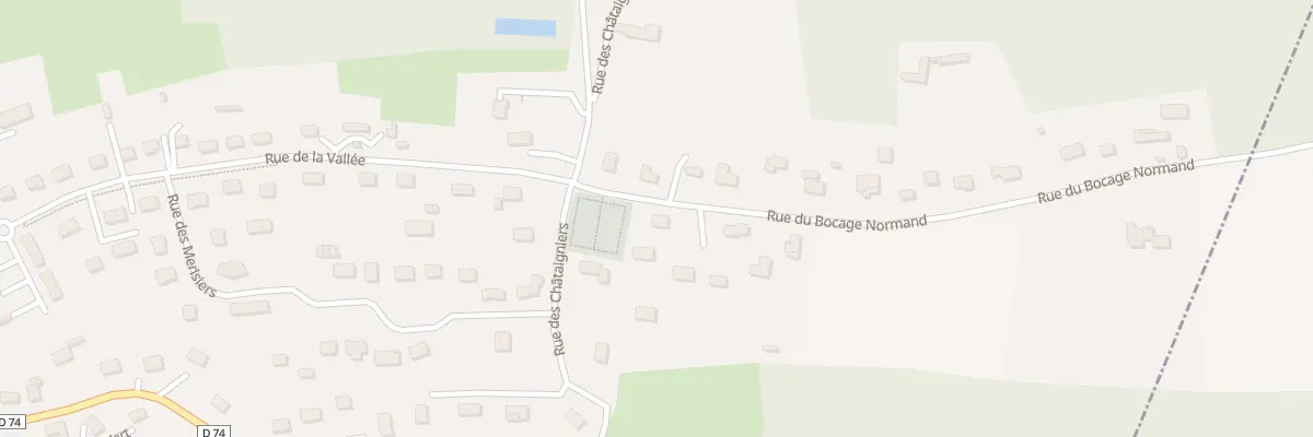 Plan du 2 Rue du Bocage Normand à Aulnay-sur-Iton