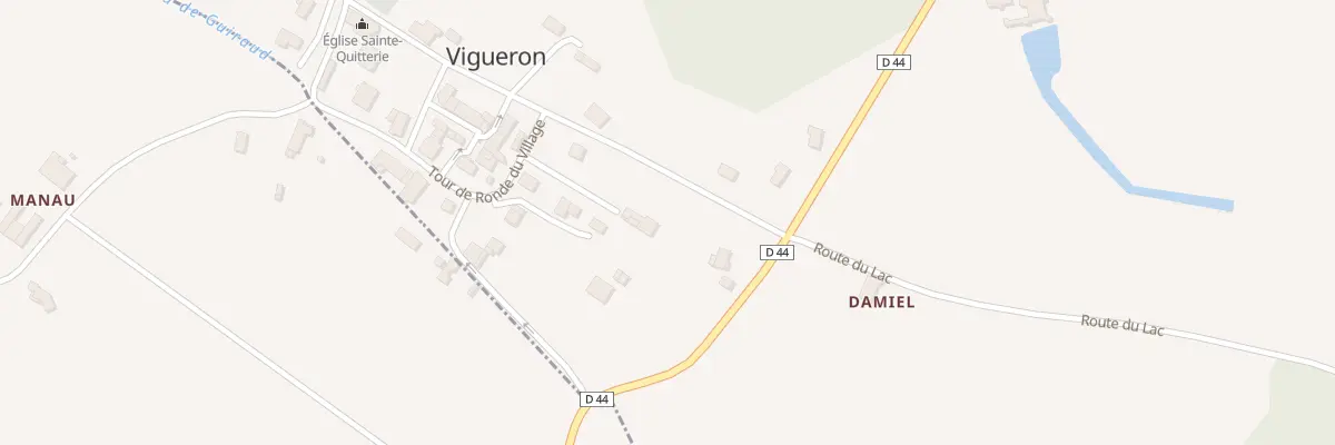 Plan du 5084 Vigueron à Vigueron