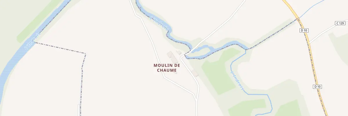 Plan du 351 Moulin de Chaume à Saint-Quentin-sur-Indrois