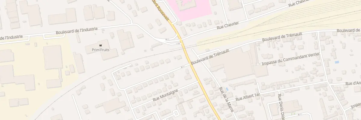 Plan du 40 Rue Rabelais à Vendôme