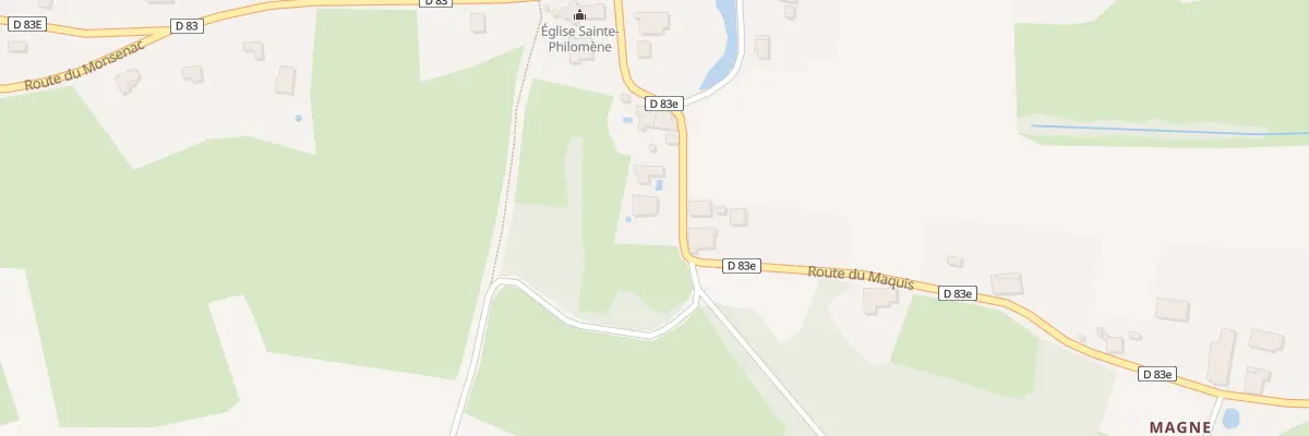 Plan du 80 Rte du Maquis à Lautignac