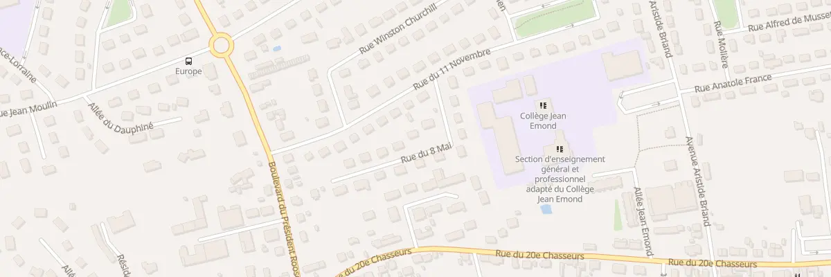Plan du 3 Rue du 8 Mai à Vendôme