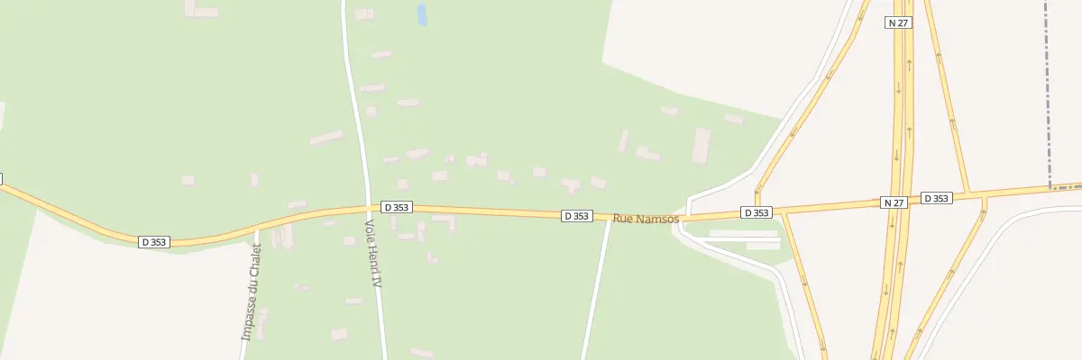 Plan du 605 Rue Namsos à Biville-la-Baignarde