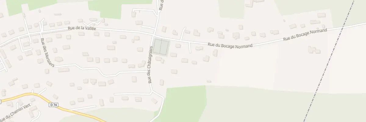 Plan du 6 Rue du Bocage Normand à Aulnay-sur-Iton