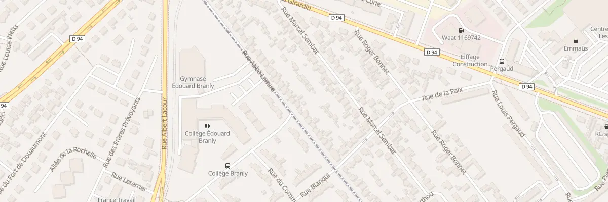 Plan du 41 Rue Abbé Lemire au Petit-Quevilly