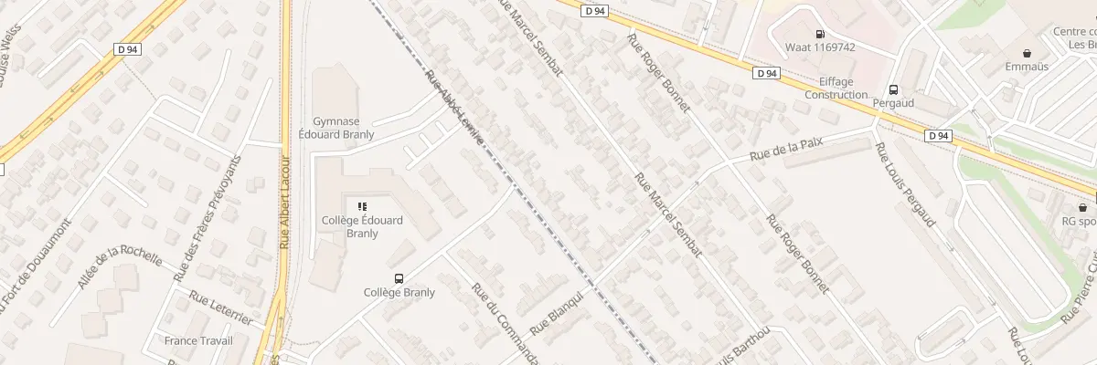 Plan du 45 Rue Abbé Lemire au Petit-Quevilly