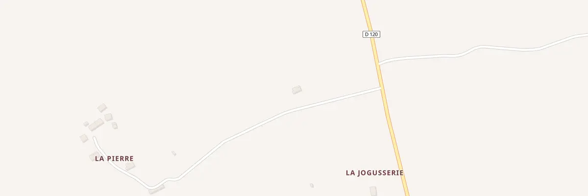 Plan du 88 La Jogusserie au Poislay