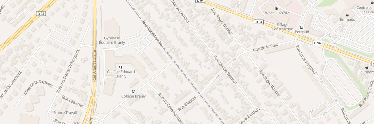 Plan du 47 Rue Abbé Lemire au Petit-Quevilly
