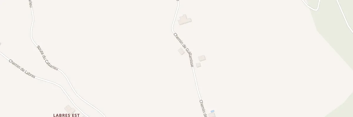 Plan du 355 Che de Guillamisse à Montesquieu