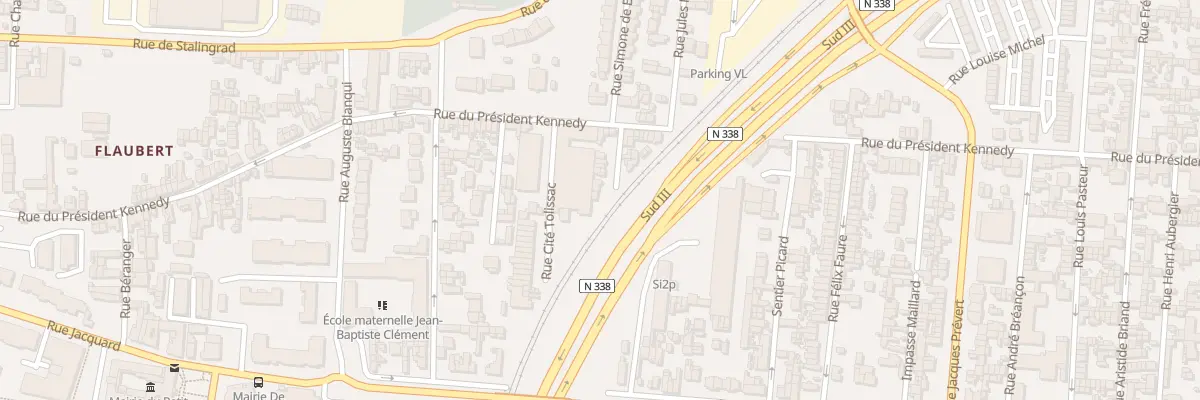 Plan du 80 Rue du President Kennedy au Petit-Quevilly
