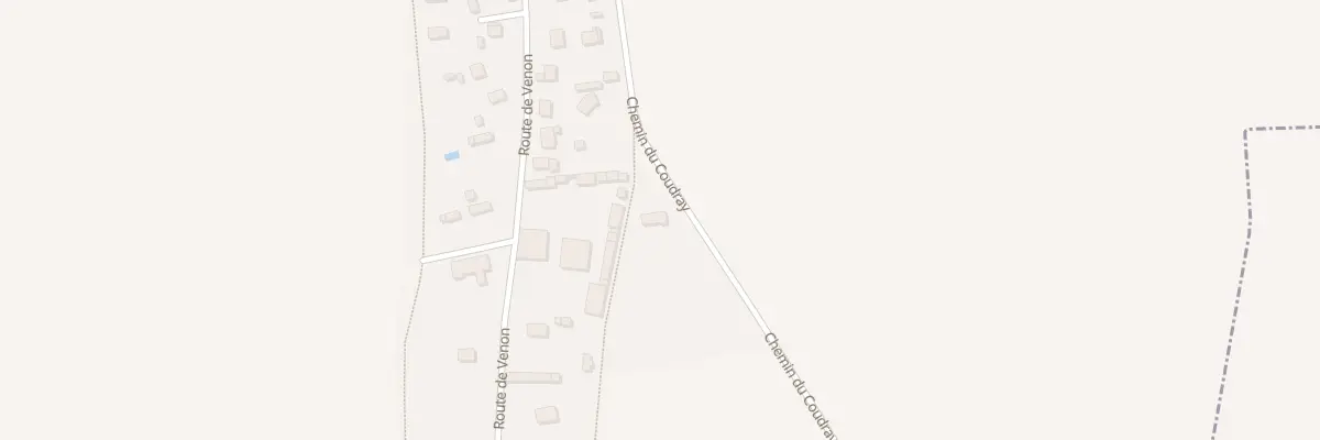 Plan du 13 Che du Coudray à Surtauville