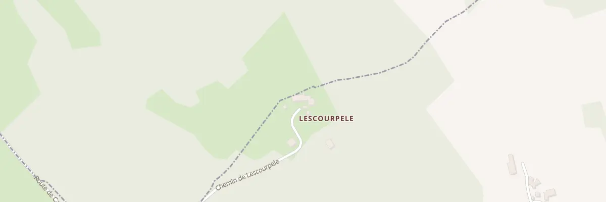 Plan du 1 Lescourpel à Grives