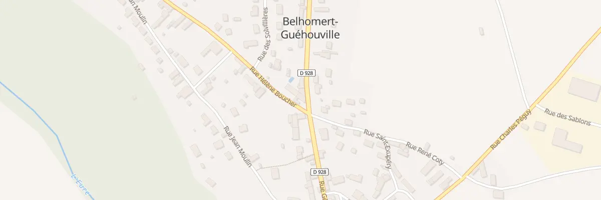 Plan du 35 Rue du Géneral de Gaulle à Belhomert-Guéhouville