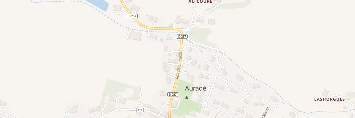 Plan du 223 Rue de la Prade à Auradé