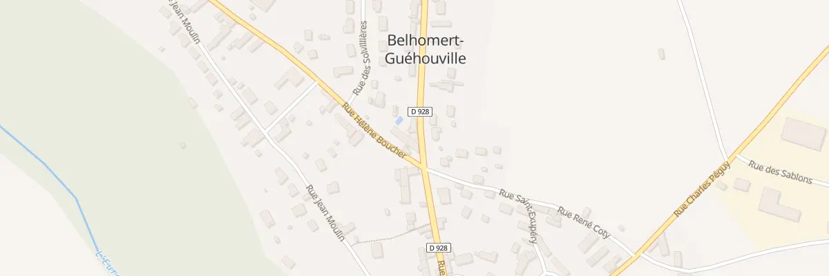 Plan du 37 Rue du Géneral de Gaulle à Belhomert-Guéhouville
