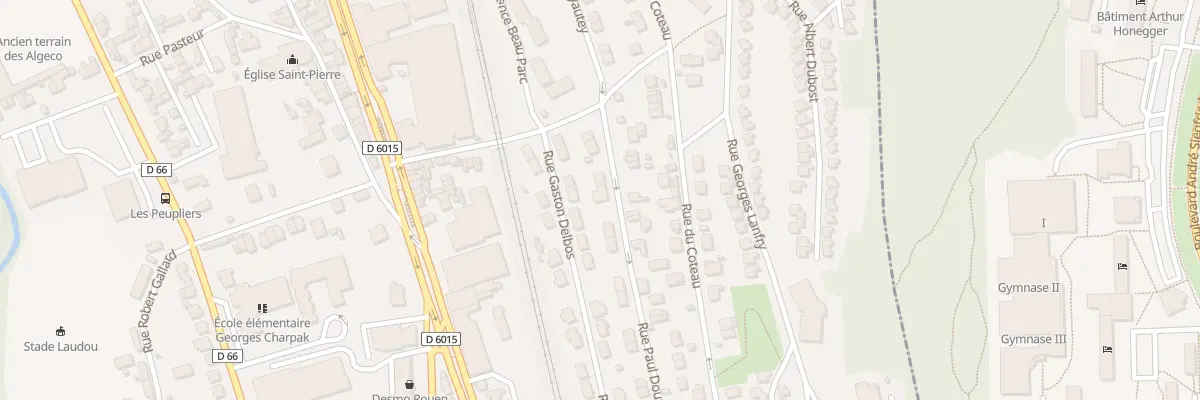 Plan du 37 Rue Paul Doumer à Déville-lès-Rouen