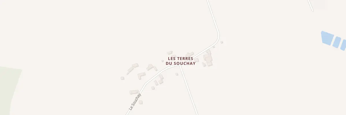 Plan du 4 Le Souchay à La Fontenelle