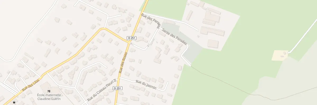 Plan du 5B Rue des Pensées à Eslettes