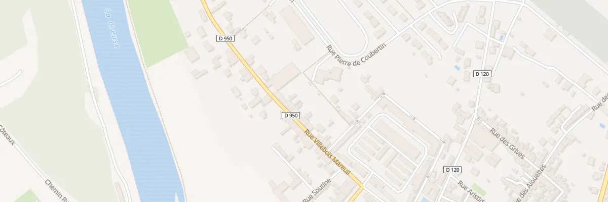 Plan du 10B Rue Villebois Mareuil au Blanc