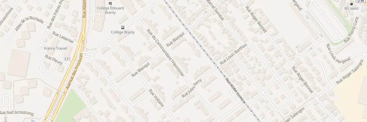 Plan du 17 Rue du Cdt l’Herminier au Grand-Quevilly